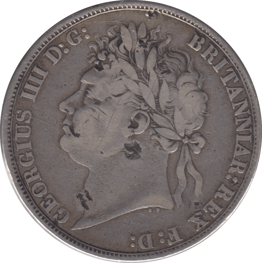 1822 CROWN ( FINE ) - Crown - Cambridgeshire Coins