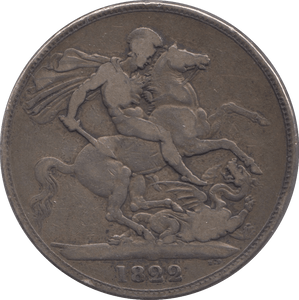 1822 CROWN ( FINE ) TERTIO - Crown - Cambridgeshire Coins