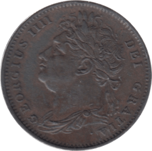 1822 FARTHING ( EF ) 23 - Farthing - Cambridgeshire Coins