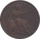 1822 FARTHING ( FINE ) 10 - Farthing - Cambridgeshire Coins