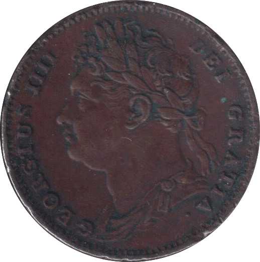 1822 FARTHING ( GF ) - Farthing - Cambridgeshire Coins