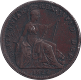 1822 FARTHING ( GF ) - Farthing - Cambridgeshire Coins