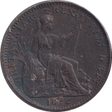 1822 FARTHING ( VF ) - Farthing - Cambridgeshire Coins