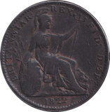 1822 FARTHING ( VF ) - Farthing - Cambridgeshire Coins