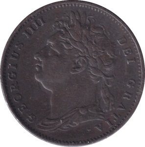 1822 FARTHING ( VF ) - Farthing - Cambridgeshire Coins