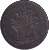 1822 FARTHING ( VF ) - Farthing - Cambridgeshire Coins