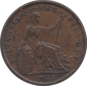 1823 FARTHING ( EF ) 1 - Farthing - Cambridgeshire Coins