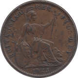 1823 FARTHING ( EF ) 1 - Farthing - Cambridgeshire Coins