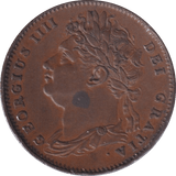 1823 FARTHING ( EF ) - Farthing - Cambridgeshire Coins