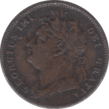 1823 FARTHING ( GF ) 2 - Farthing - Cambridgeshire Coins