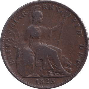 1823 FARTHING ( VF ) - Farthing - Cambridgeshire Coins