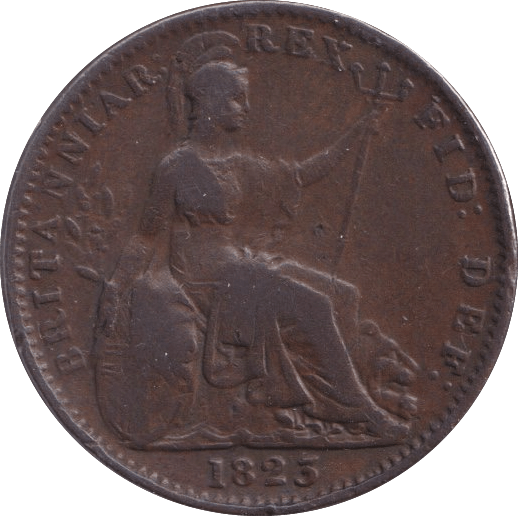 1823 FARTHING ( VF ) - Farthing - Cambridgeshire Coins