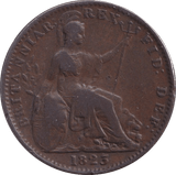 1823 FARTHING ( VF ) - Farthing - Cambridgeshire Coins