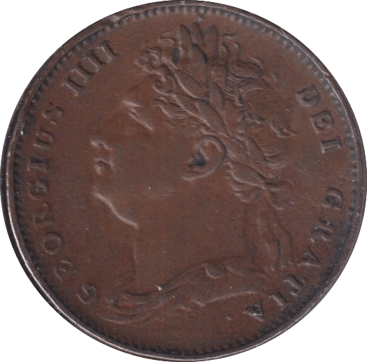 1823 FARTHING ( VF ) - Farthing - Cambridgeshire Coins