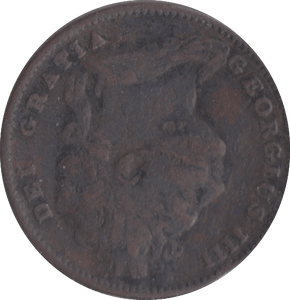 1825 FARTHING ( F ) - Farthing - Cambridgeshire Coins