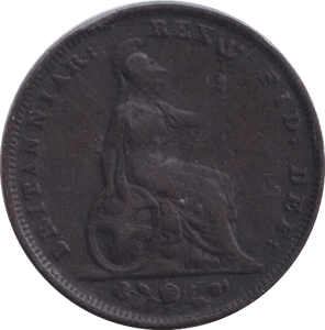 1825 FARTHING ( FINE ) - Farthing - Cambridgeshire Coins