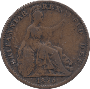 1825 FARTHING ( GF ) 1 - Farthing - Cambridgeshire Coins