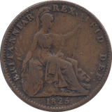 1825 FARTHING ( GF ) 1 - Farthing - Cambridgeshire Coins