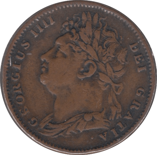 1825 FARTHING ( GF ) 1 Farthing Cambridgeshire Coins – Cambridgeshire Coins