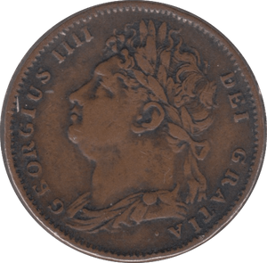 1825 FARTHING ( GF ) 1 - Farthing - Cambridgeshire Coins