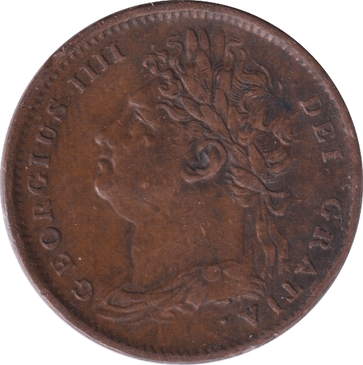 1825 FARTHING ( GF ) - Farthing - Cambridgeshire Coins