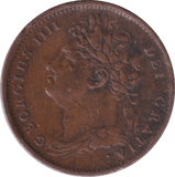 1825 FARTHING ( GF ) - Farthing - Cambridgeshire Coins