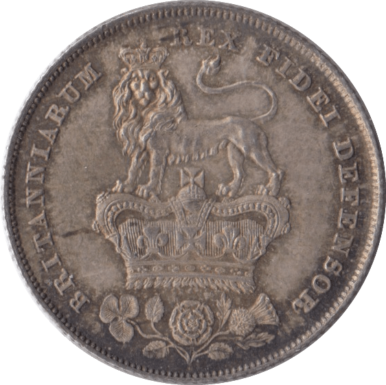 1825 SHILLING ( AUNC ) - Shilling - Cambridgeshire Coins