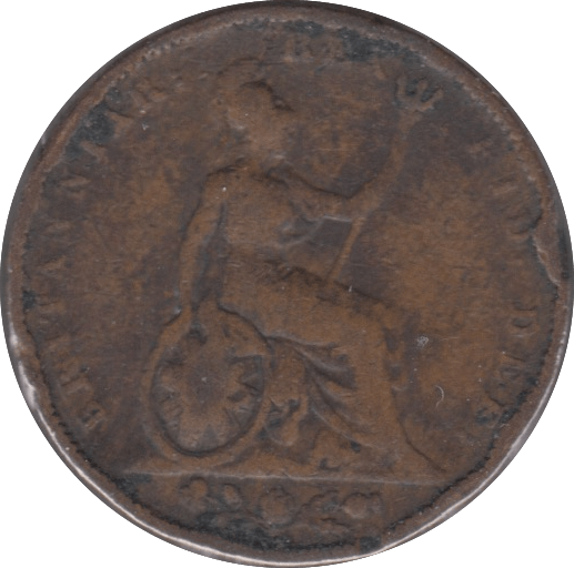 1826 FARTHING ( FINE ) - Cambridgeshire Coins