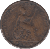 1826 FARTHING ( FINE ) - Cambridgeshire Coins