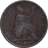 1826 FARTHING ( FINE ) - Farthing - Cambridgeshire Coins