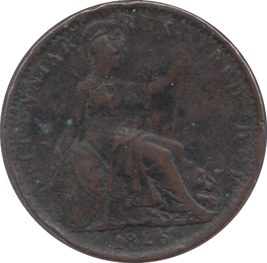 1826 FARTHING ( GF ) 1 - Farthing - Cambridgeshire Coins