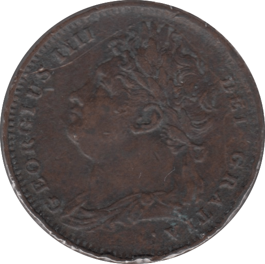 1826 FARTHING ( GF ) 1 - Farthing - Cambridgeshire Coins