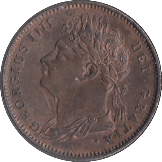 1826 FARTHING ( UNC ) - Farthing - Cambridgeshire Coins