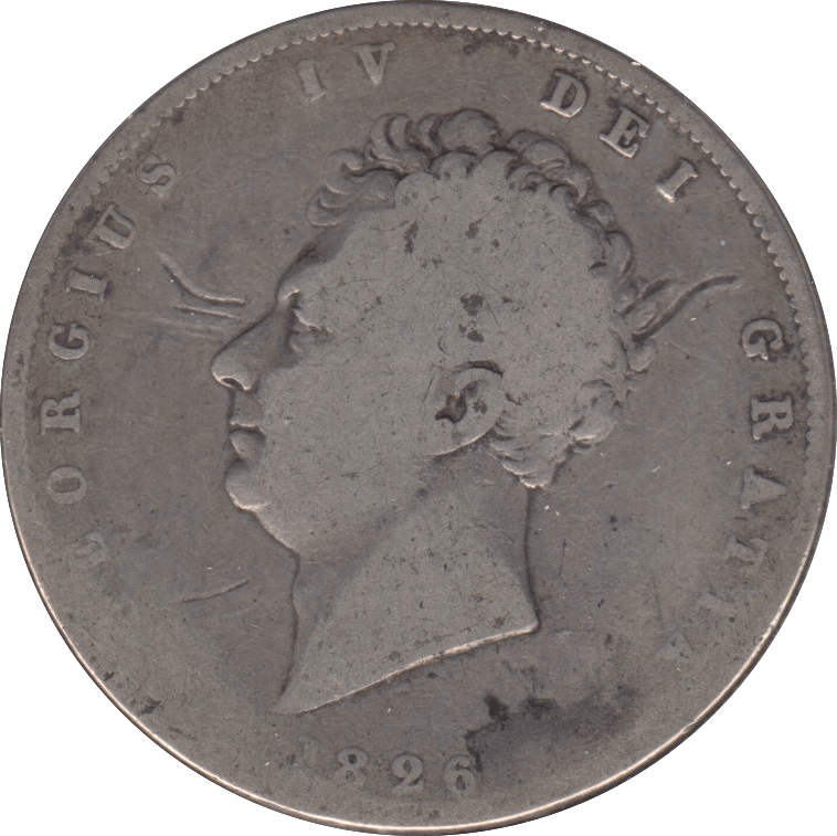 1826 HALFCROWN ( FINE ) - Halfcrown - Cambridgeshire Coins