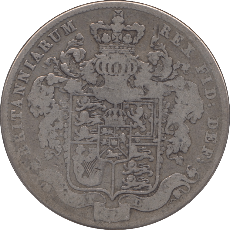 1826 HALFCROWN ( FINE ) - Halfcrown - Cambridgeshire Coins