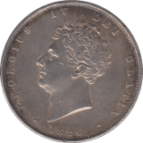 1826 HALFCROWN ( GVF ) - Halfcrown - Cambridgeshire Coins