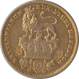 1826 SIXPENCE ( GVF ) GOLD GILT - Sixpence - Cambridgeshire Coins