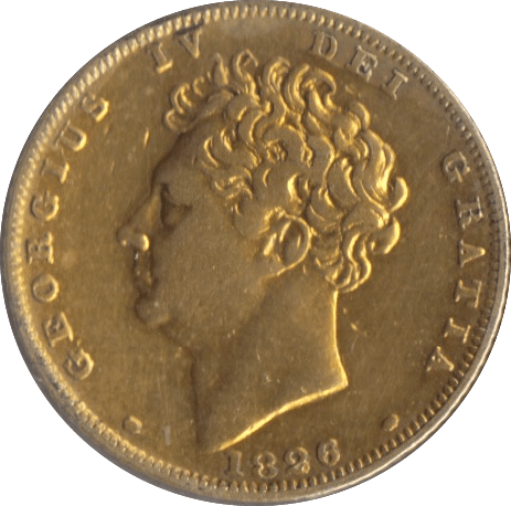 1826 SIXPENCE ( GVF ) GOLD GILT - Sixpence - Cambridgeshire Coins