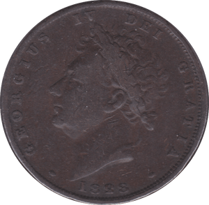 1828 FARTHING ( GF ) B - Farthing - Cambridgeshire Coins