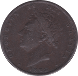 1828 FARTHING ( GF ) B - Farthing - Cambridgeshire Coins