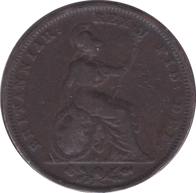 1828 FARTHING ( GF ) B - Farthing - Cambridgeshire Coins