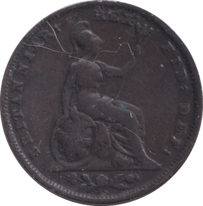 1828 FARTHING ( GF ) - Farthing - Cambridgeshire Coins