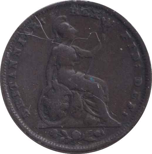 1828 FARTHING ( GF ) - Farthing - Cambridgeshire Coins