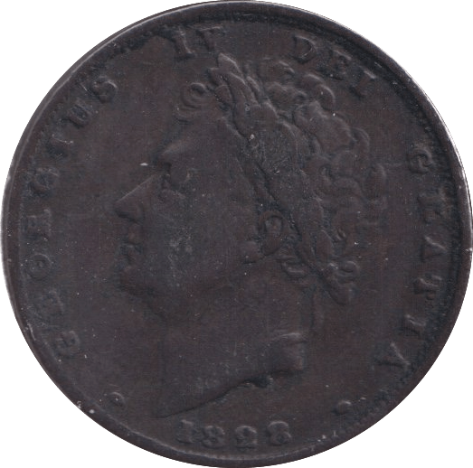 1828 FARTHING ( GF ) - Farthing - Cambridgeshire Coins