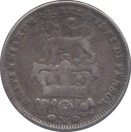 1828 SIXPENCE ( FINE ) - Sixpence - Cambridgeshire Coins