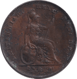 1829 FARTHING ( EF ) - Farthing - Cambridgeshire Coins