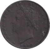 1829 FARTHING ( FINE ) - Farthing - Cambridgeshire Coins