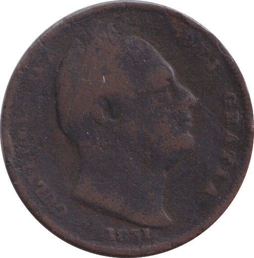 1831 FARTHING ( FAIR ) - Farthing - Cambridgeshire Coins