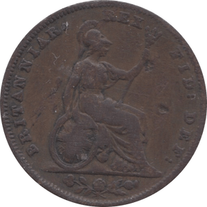 1831 FARTHING ( FAIR ) - Farthing - Cambridgeshire Coins