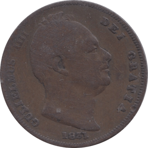 1831 FARTHING ( FAIR ) - Farthing - Cambridgeshire Coins